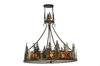 Four Light Inverted Pendant575190