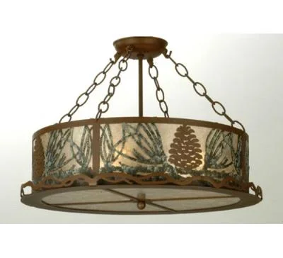 Four Light Inverted Pendant583559