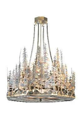 Four Light Inverted Pendant797824