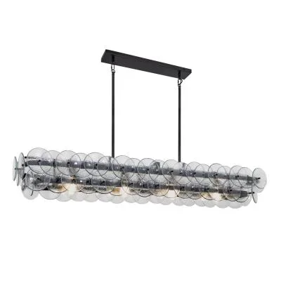 Four Light Linear Chandelier4840421