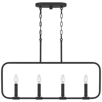 Four Light Linear Chandelier6952252