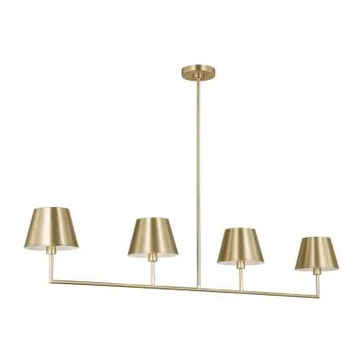 Four Light Linear Chandelier9267537