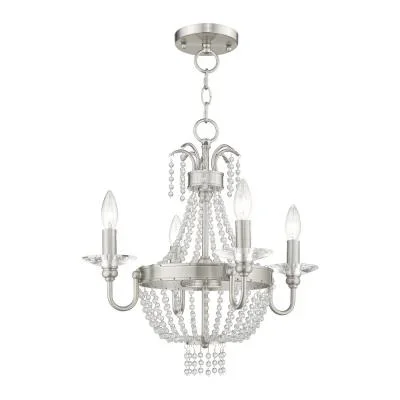 Four Light Mini Chandelier/Ceiling Mount431234