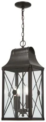 Four Light Outdoor Chain Hung8570653