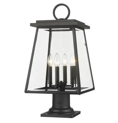 Four Light Outdoor Pier Mounted Fixture6355588