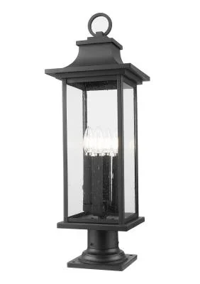 Four Light Outdoor Pier Mounted Fixture6701846
