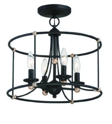 Four Light Semi Flush Mount3179831