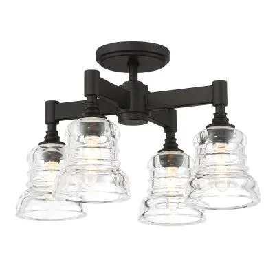 Four Light Semi Flush Mount3257400