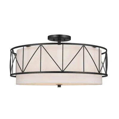 Four Light Semi Flush Mount3701560
