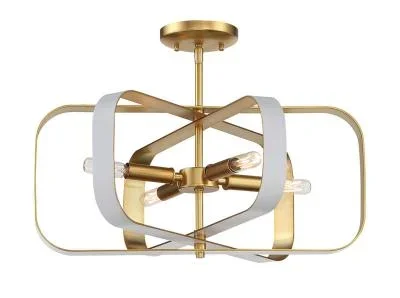 Four Light Semi Flush Mount4237611
