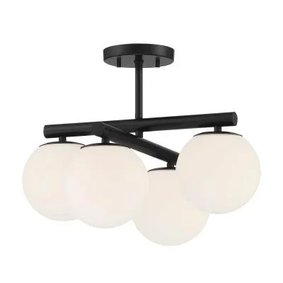 Four Light Semi Flush Mount6365418