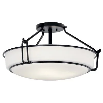 Four Light Semi Flush Mount6397316