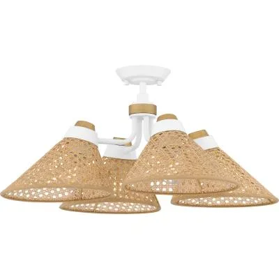 Four Light Semi Flush Mount8606799