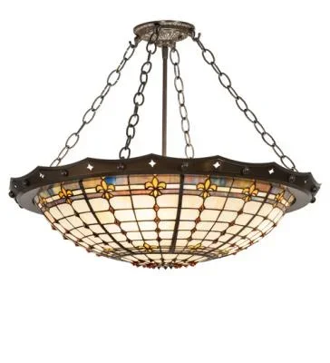 Four Light Semi-Flushmount3163341