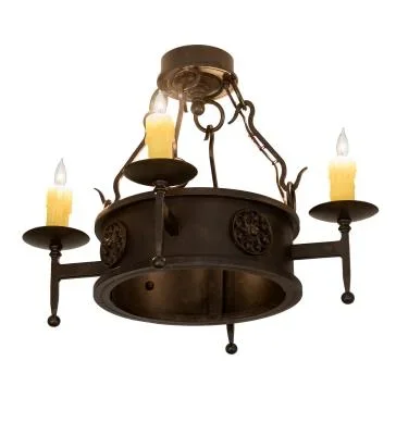 Four Light Semi-Flushmount523733