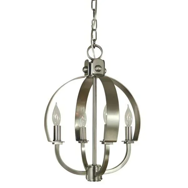 Framburg 4724 Luna 4-Light Mini Chandelier