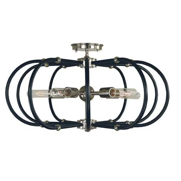 Framburg 5100 Pulsar 5-Light Semi Flush Mount