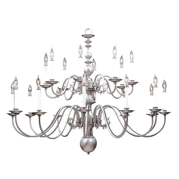 Framburg 9138 Jamestown 20-Light Foyer Chandelier