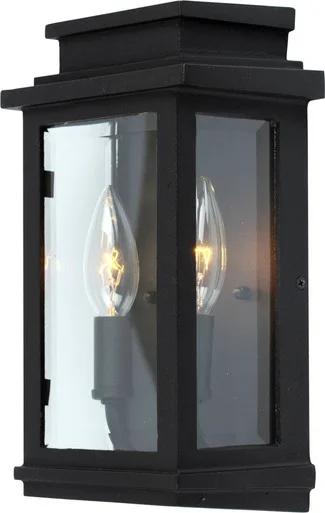 Freemont Two Light Outdoor Wall Mount (AC8291BK)