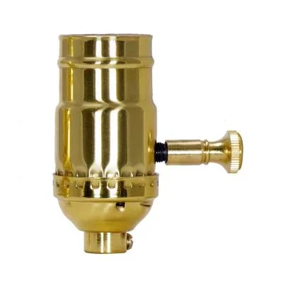 Full Range Turn Knob Dimmer Socket3105957