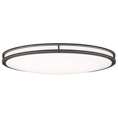 Generation Lighting Mahone LED Flush Mount in Antique Bronze – 7950893S-71