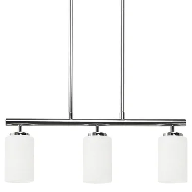 Generation Lighting Oslo Three Light Island Pendant in Chrome – 66160EN3-05