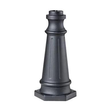 Generation Lighting Outdoor Post Base Postbase in Black – POSTBASE BK