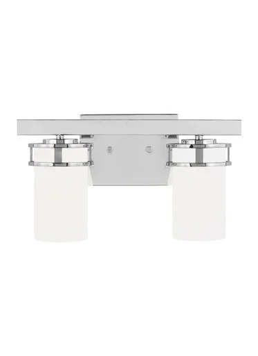 Generation Lighting Robie Two Light Wall / Bath in Chrome – 4421602EN3-05