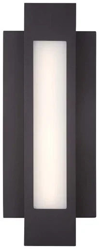 George Kovacs Insert LED Pocket Lantern in Pebble Bronze – P1231-286-L