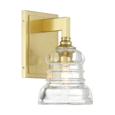 Gregory One Light Wall Sconce (GRG-1041-AG)