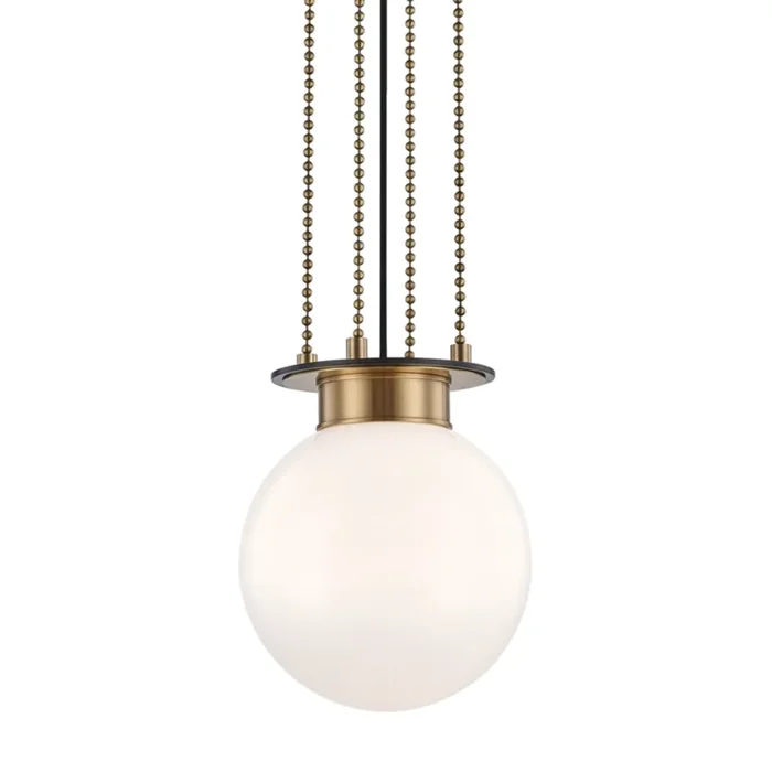 Gunther 1-Light Pendant in Aged Old Bronze 11L x 11W x 12.25H2011-AOB