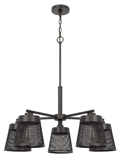 Hampton Five Light Chandelier (FX-3769-5)