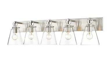 Harper Five Light Vanity (483-5V-BN)