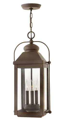 Hinkley Anchorage LED Hanging Lantern in Light Oiled Bronze – 1852LZ
