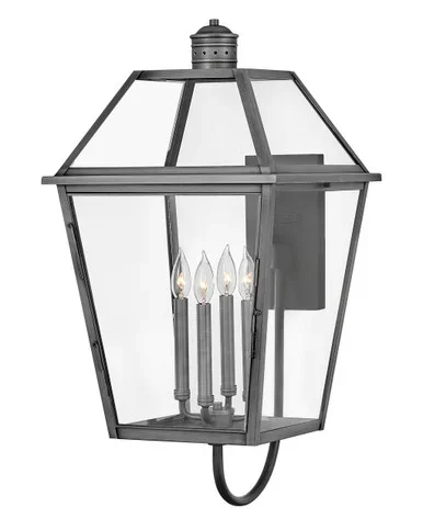 Hinkley Nouvelle LED Outdoor Lantern in Blackened Brass – 2775BLB