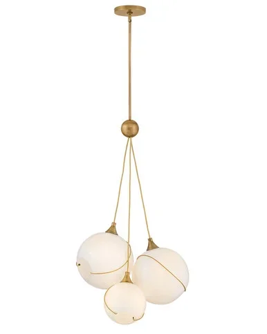 Hinkley Skye LED Pendant in Heritage Brass – 30304HBR-CO