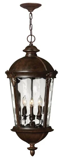 Hinkley Windsor LED Hanging Lantern in River Rock – 1892RK