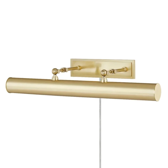 Holly 3-Light Picture Light in Aged Brass 5L x 24.25W x 4.75HHL263203-AGB
