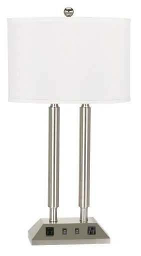 Hotel Two Light Table Lamp (LA-2004DK-1RBS)