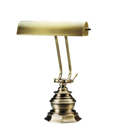 House of Troy Piano/Desk One Light Piano/Desk Lamp in Antique Brass – P10-111-71