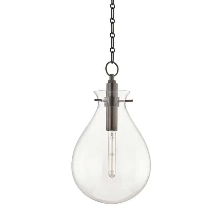 Hudson Valley Lighting BKO102-OB Ivy 1 Light Medium Pendant in Old Bronze Open BoxBKO102-OB~LOC:NYC