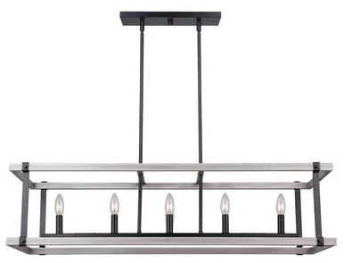 Joelle Five Light Chandelier (ICH1094A05BBG40)