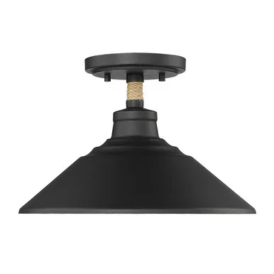 Journey One Light Semi-Flush Mount (3318-SF NB)