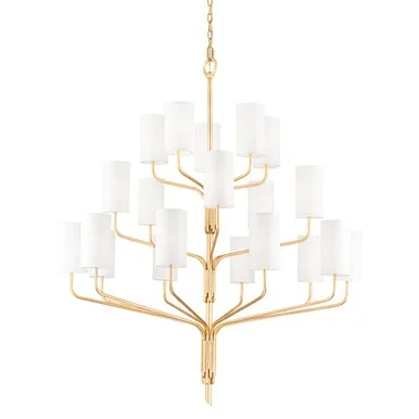 Juniper 20 Light Chandelier (F61620-GL)