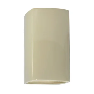 Justice Designs Ambiance Lantern in Vanilla (Gloss) – CER-0910W-VAN