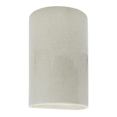 Justice Designs Ambiance Lantern in White Crackle – CER-1260W-CRK