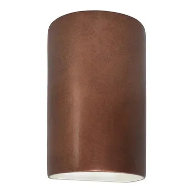 Justice Designs Ambiance LED Lantern in Antique Copper – CER-1260-ANTC-LED1-1000