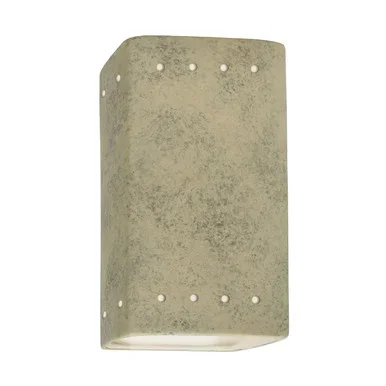 Justice Designs Ambiance LED Wall Sconce in Navarro Sand – CER-5925W-NAVS