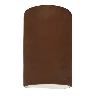 Justice Designs Ambiance LED Wall Sconce in Real Rust – CER-5260W-RRST-LED1-1000