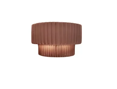 Justice Designs Ambiance One Light Wall Sconce in Canyon Clay – CER-5780-CLAY